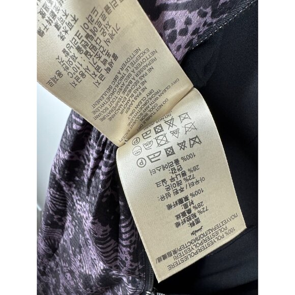 Burberry London Floral Print Silk Blend Knee Length Dress US 4 UK 6 ITA 38 - Picture 12 of 12